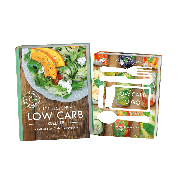 Bundle: 111 leckere Low Carb Rezepte + Low Carb To Go