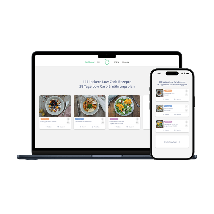 Premium-Kurs für den für den Low Carb Meal Planner